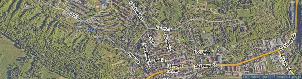 Zdjęcie satelitarne Dobra ul.